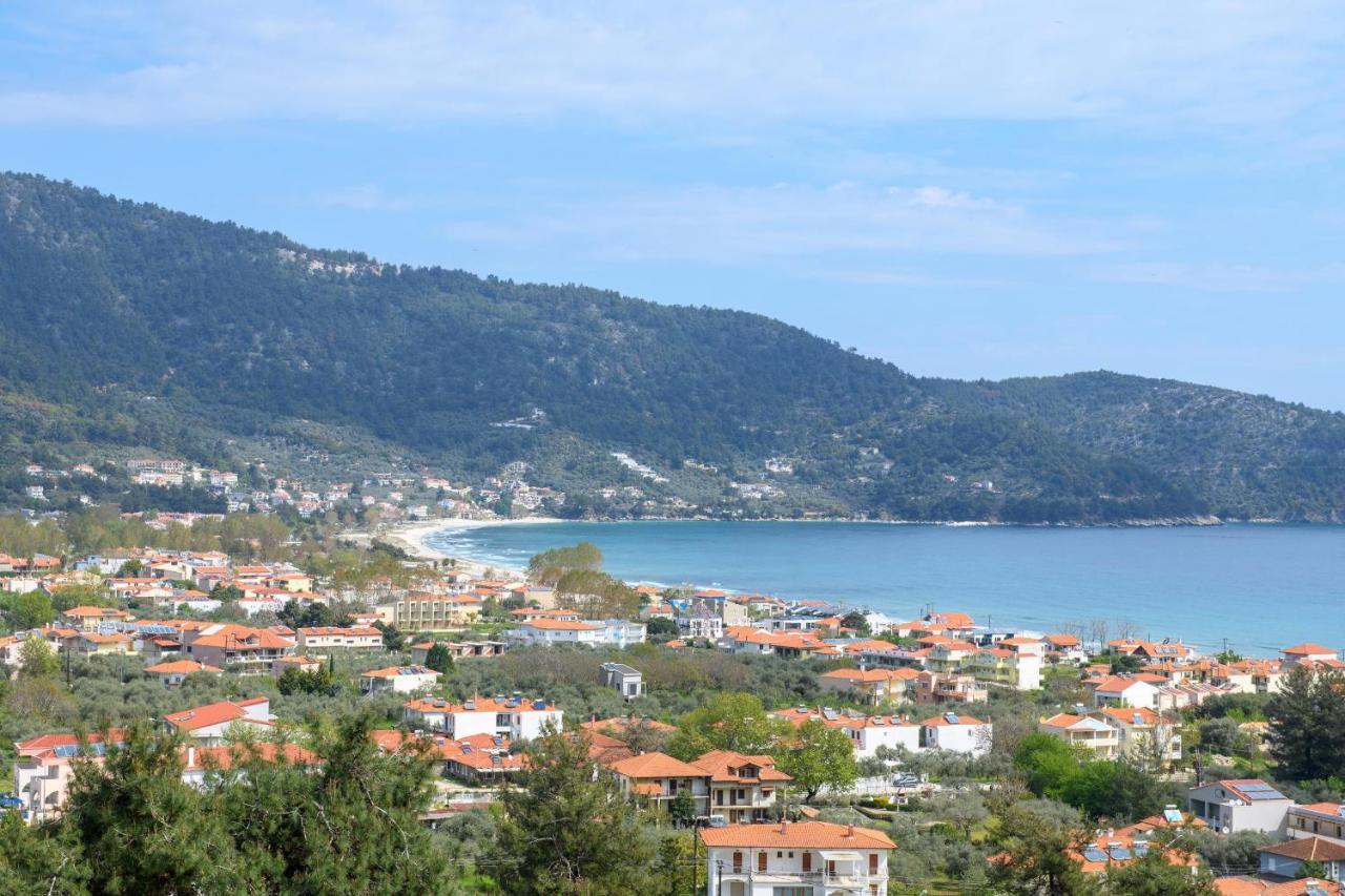 Villa Panorama Skala Potamia  Eksteriør billede