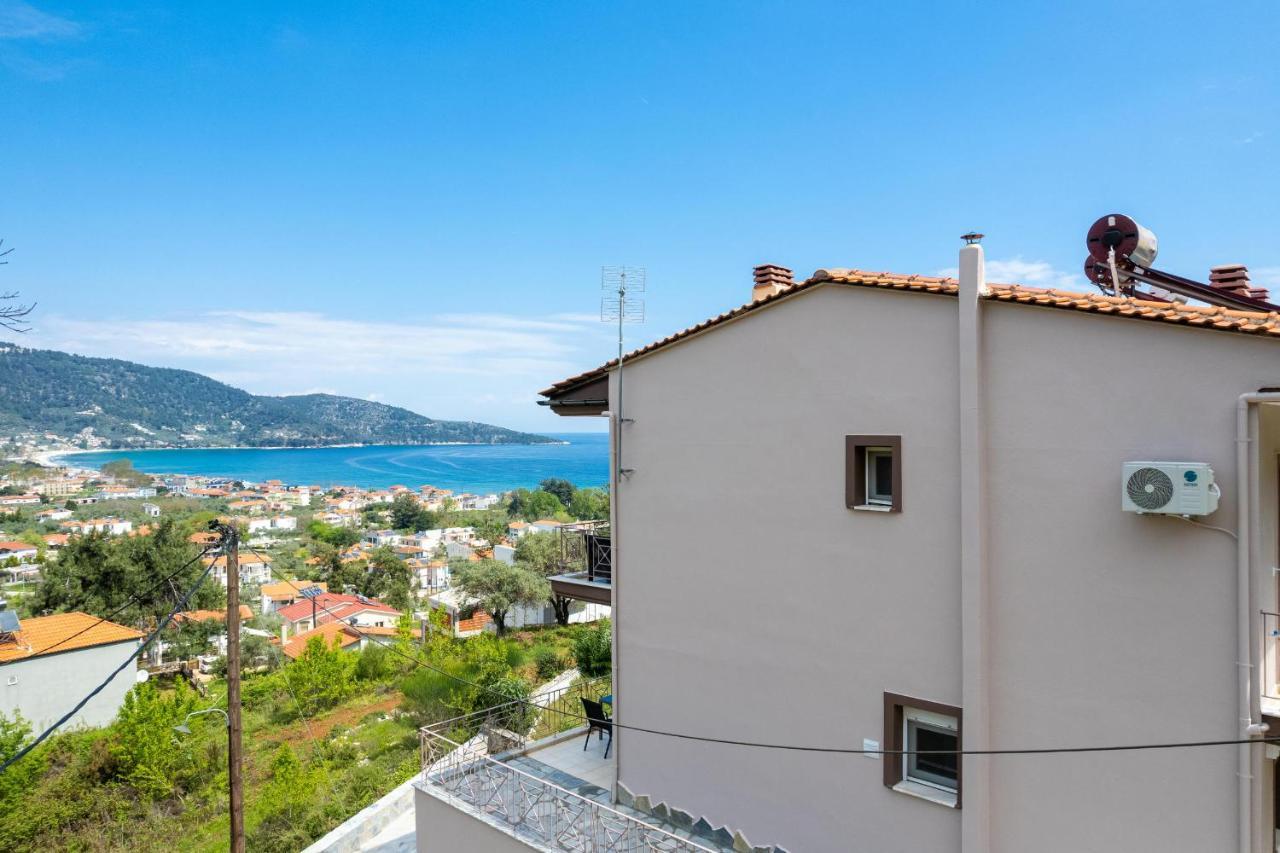 Villa Panorama Skala Potamia  Eksteriør billede